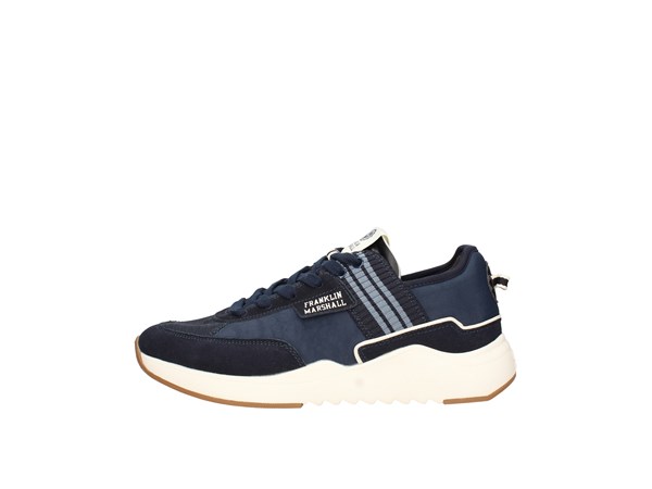 Franklin Marshall Ffie0041t Blue Shoes Man Sneakers