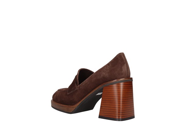 Attitude Sure W22163 Dark Brown Shoes Women Moccasin