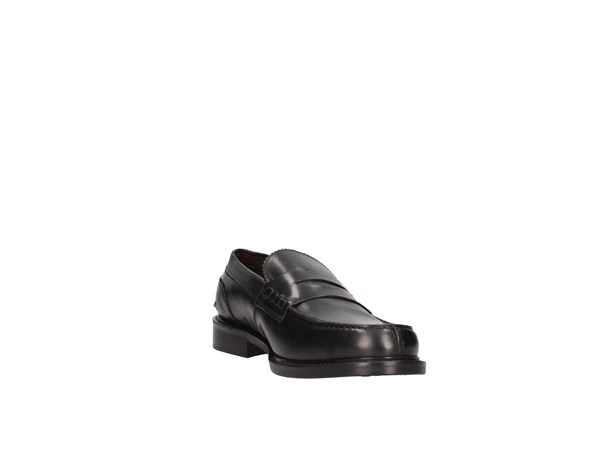 Arcuri 301-8 Black Shoes Man Moccasin