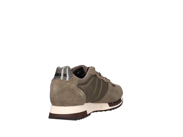 Blauer. U.s.a. F2queens01/tas Dark Brown Shoes Man Sneakers