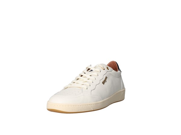 Blauer. U.s.a. S3murray01/lea White Shoes Man Sneakers