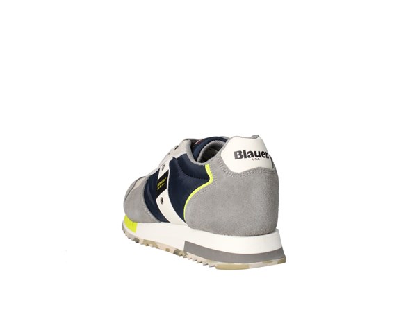 Blauer. U.s.a. S3queens01/dir Navy/Grey Shoes Man Sneakers