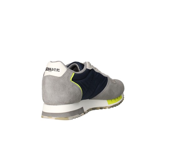 Blauer. U.s.a. S3queens01/dir Navy/Grey Shoes Man Sneakers