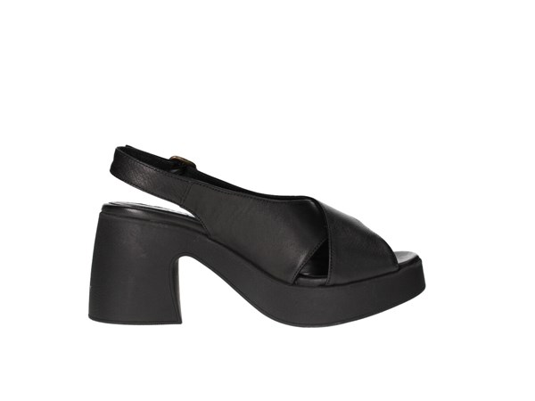 Bueno Wy12202 Black Shoes Women Sandal