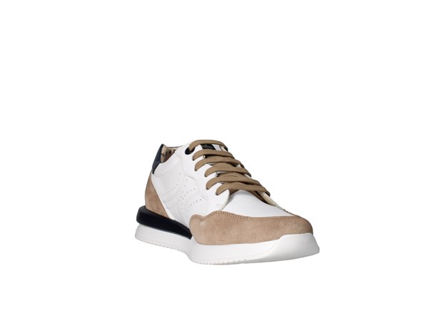 Callaghan 51107 White and sand Shoes Man Sneakers