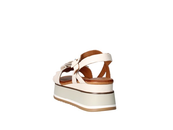 Inuovo 983006 Cream Shoes Women Sandal