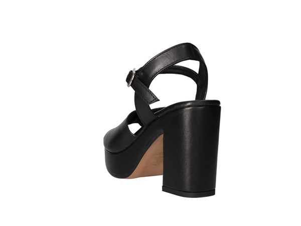 David Haron 102l/p Black Shoes Women Sandal