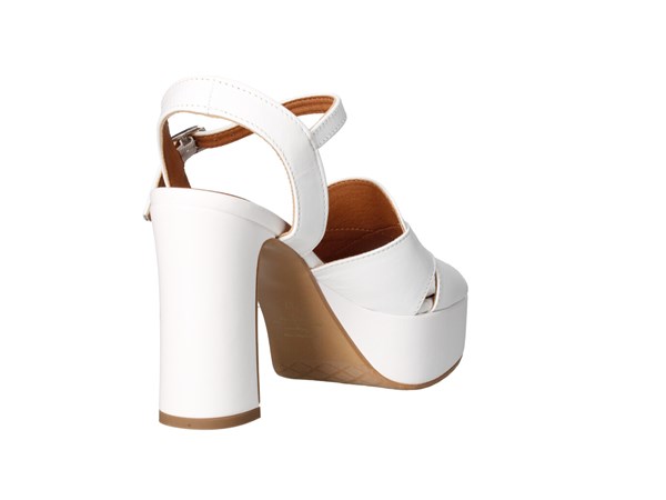 David Haron 222z White Shoes Women Sandal