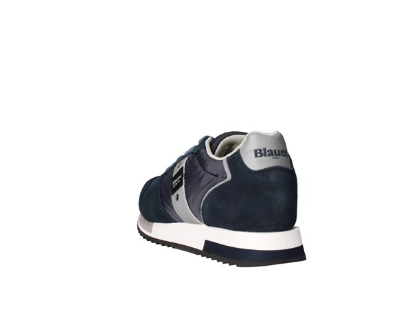 Blauer. U.s.a. S3queens01/mes Blue Shoes Man Sneakers