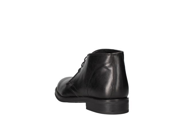 Arcuri 3616-3 Black Shoes Man ankle