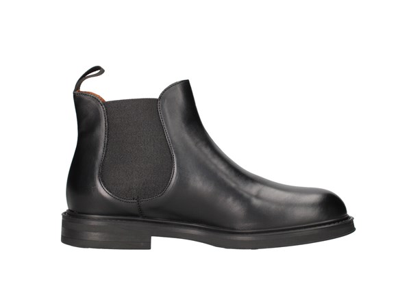 Frau 73l3 Black Shoes Man Boots