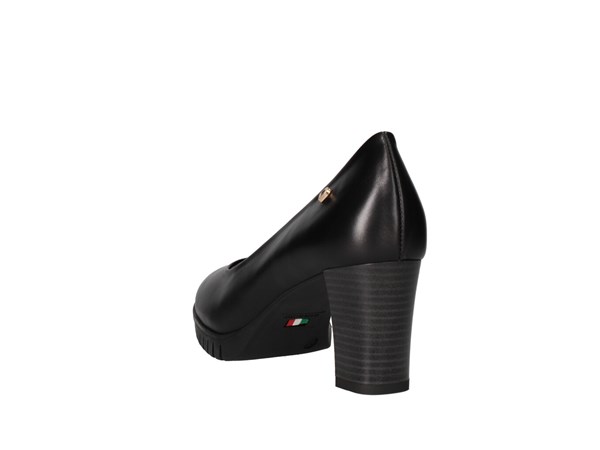 Donna Serena 262018dp Black Shoes Women Heels'