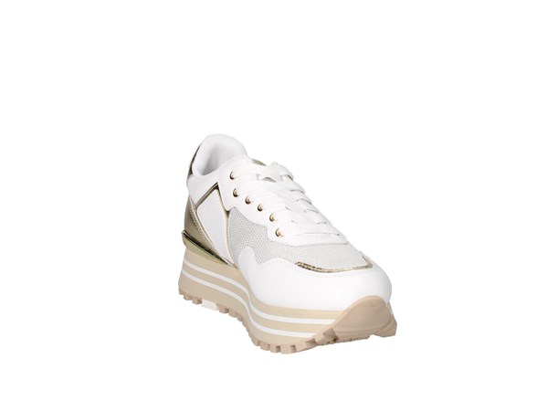 Liu Jo Maxi Wonder Ba4053 Bianco E Platino Scarpe Donna Sneakers