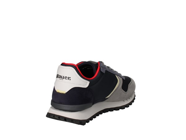 Blauer. U.s.a. S4dixon02/nys Blu E Rosso  Scarpe Uomo Sneakers
