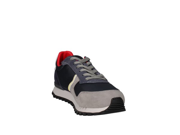 Blauer. U.s.a. S4dixon02/nys Blu E Rosso  Scarpe Uomo Sneakers