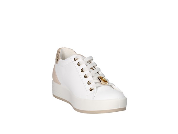 Igi&co 5657211 Bianco Nude E Oro Scarpe Donna Sneakers