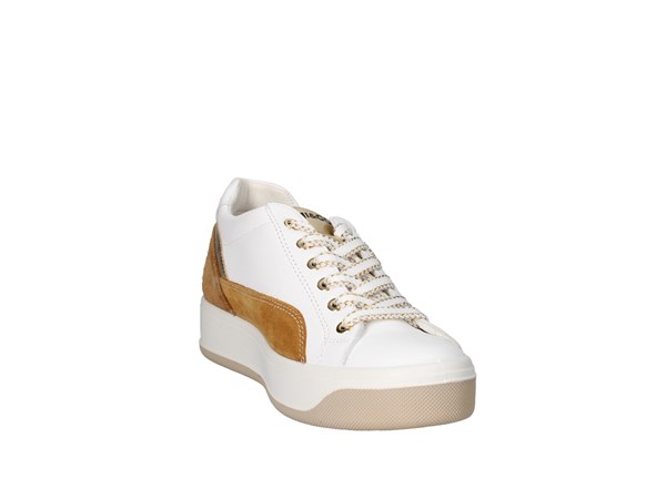 Igi&co 5658400 Bianco E Cuoio Scarpe Donna Sneakers